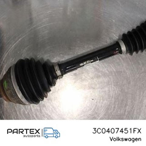 3C0407451FX VAG Полуось (привод) передняя левая купить в Украина