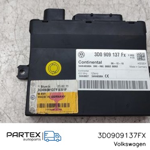 3D0909137FX VAG Блок управления центральным замком купить в Полтава