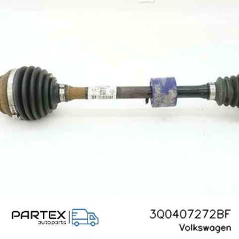 Вал приводной правый 3Q0407272BF VAG