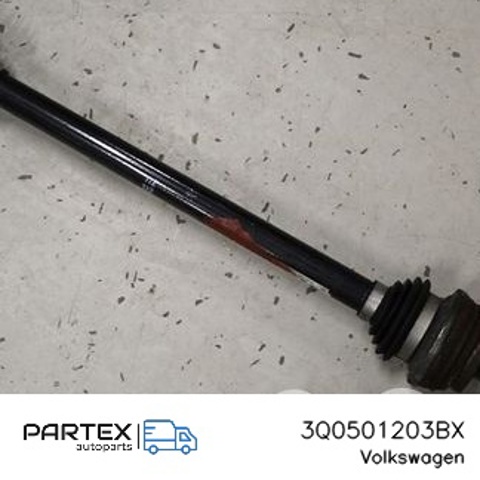 VAG 3Q0501203BX Полуось задняя левая в наличии Тернополь