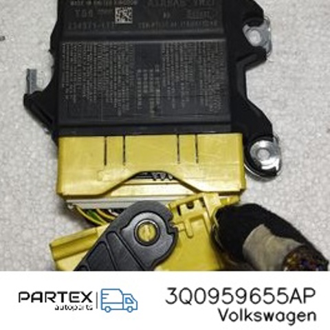 3Q0959655AP VAG Модуль-процессор управления подушкой безопасности (ЭБУ AIRBAG) купить в Ужгород