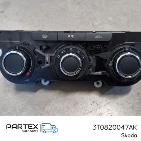 3T0820047AK VAG Блок управления кондиционером купить в Тернополь