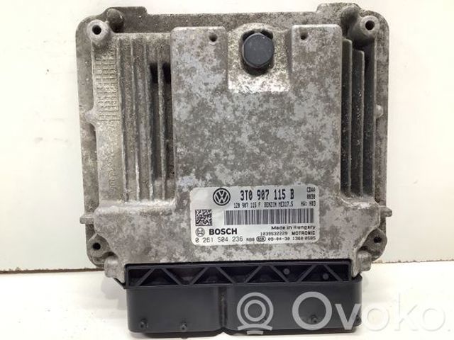 Модуль управления двигателем 3T0907115B VAG