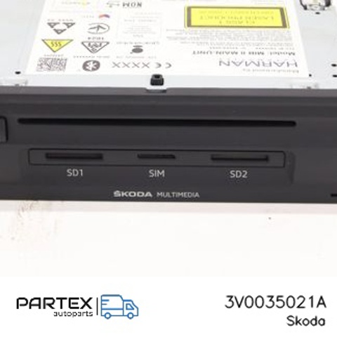 VAG 3V0035021A Блок управления мультимедийный в наличии Винница