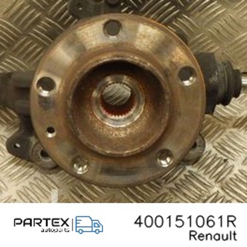 400151061R Цапфа (поворотный кулак) передний левый купить Харьков