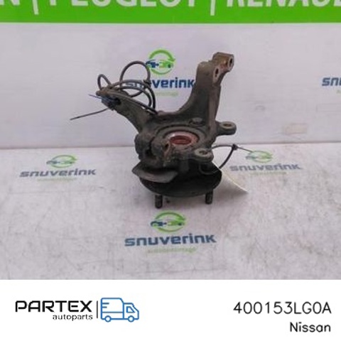 Цапфа поворотного кулака 400153LG0A NISSAN