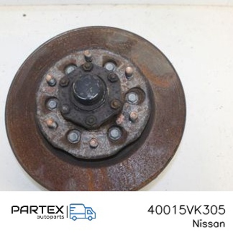 Цапфа (поворотный кулак) передний левый 40015VK305 NISSAN