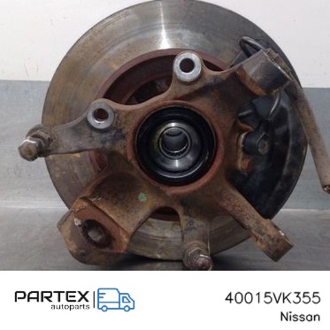 40015VK355 NISSAN Цапфа передняя левая купить в Николаев