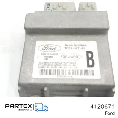4120671 FORD Модуль-процессор управления подушкой безопасности (ЭБУ AIRBAG) купить в Каменское