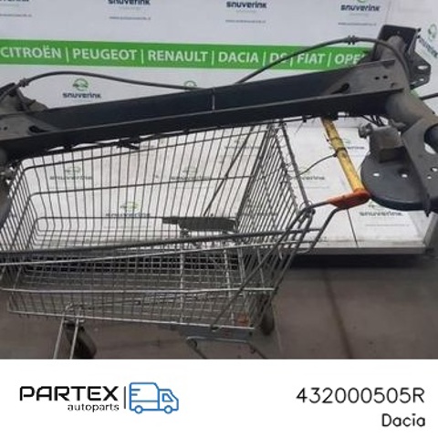 432000505R RENAULT Барабан тормозной задний купить в Днепр