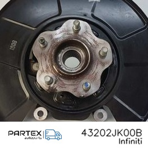 NISSAN 43202JK00B Задняя ступица в наличии Тернополь