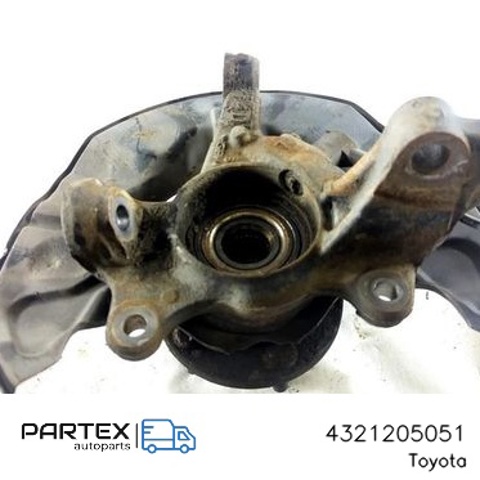 4321205051 TOYOTA Цапфа (поворотный кулак) передний левый купить в Тернополь