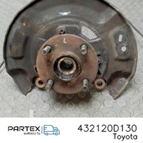 432120D130 TOYOTA Цапфа (поворотный кулак) передний левый купить в Тернополь