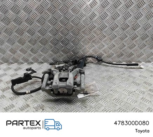 Суппорт тормозной задний правый Toyota Yaris MXP