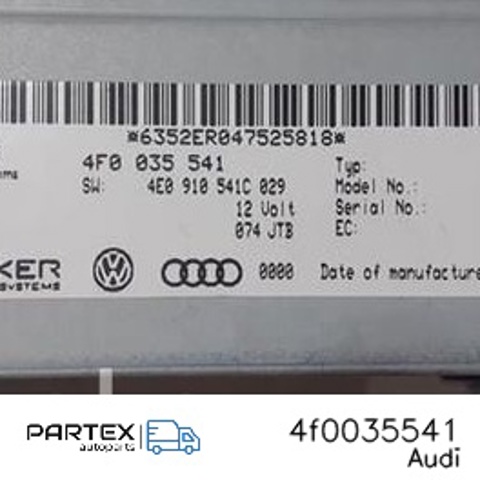 Блок управления мультимедийный 4F0035541 VAG