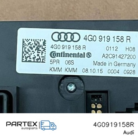 VAG 4G0919158R Блок управления режимами отопления/кондиционирования в наличии Сумы