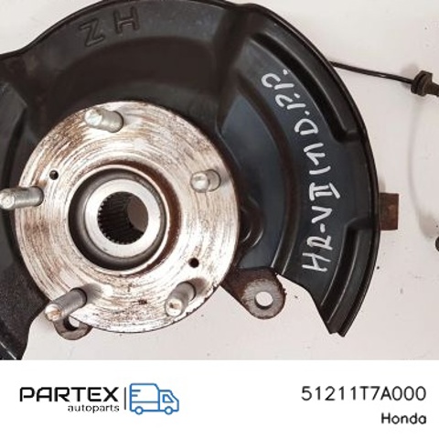 Цапфа поворотного кулака 51211T7A000 HONDA