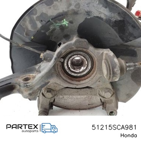 Цапфа (поворотный кулак) передний левый 51215SCA981 HONDA
