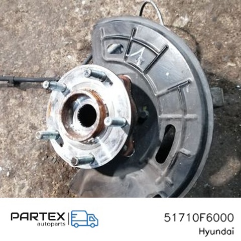 HYUNDAI 51710F6000 Цапфа передняя левая в наличии Запорожье
