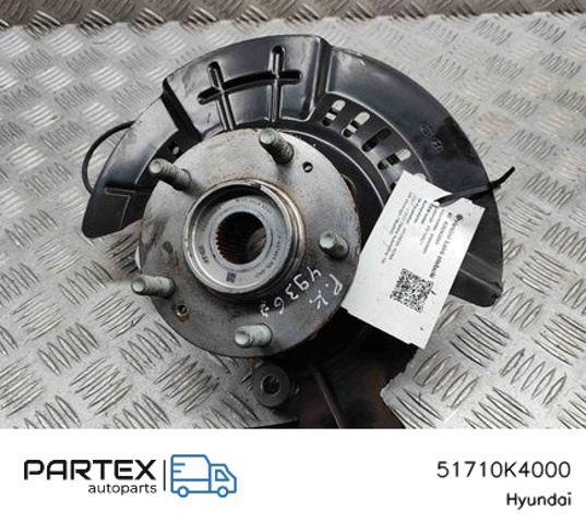 HYUNDAI 51710K4000 Цапфа передняя левая в наличии Запорожье
