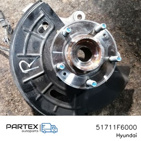 HYUNDAI 51711F6000 Цапфа передняя правая в наличии Ровно