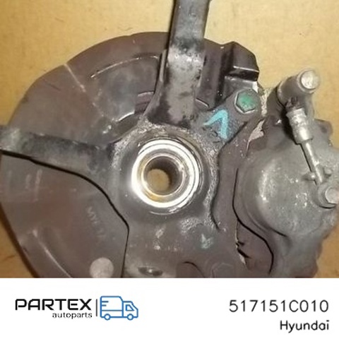 Кулак поворотный передний левый 517151C010 HYUNDAI