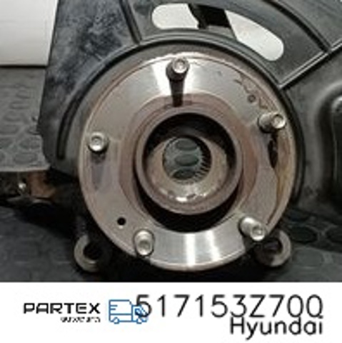 517153Z700 HYUNDAI Цапфа (поворотный кулак) передний левый купить в Павлоград