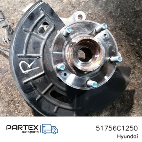 HYUNDAI 51756C1250 Защита тормозного диска переднего правого в наличии Тернополь