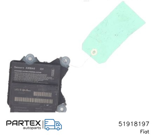 51918197 FIAT Модуль-процессор управления подушкой безопасности (ЭБУ AIRBAG) купить в Тернополь