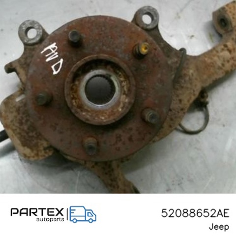 Цапфа (поворотный кулак) передний правый 52088652AE CHRYSLER
