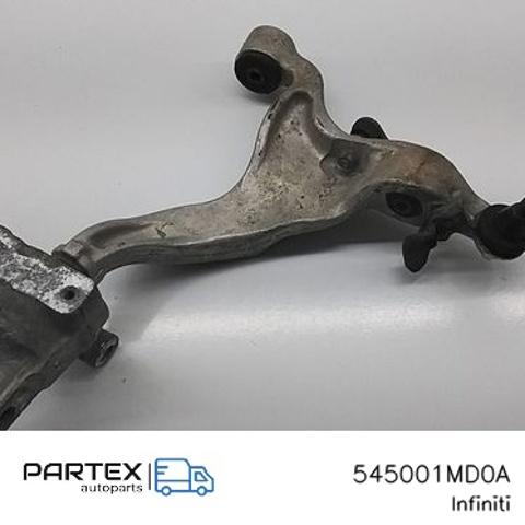 Рычаг передней подвески нижний, правый 545001MD0A NISSAN