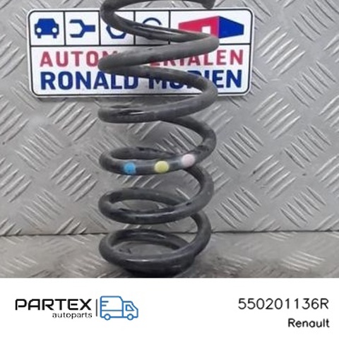 RENAULT 550201136R Пружина задняя в наличии Харьков
