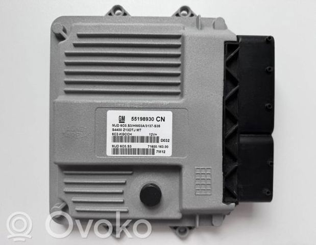 OPEL 55198930 Блок управления двигателем в наличии Каменское