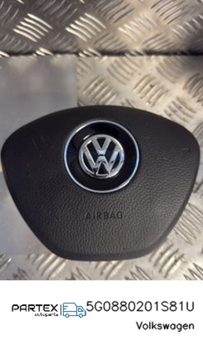 5G0880201S81U VAG Подушка безопасности (AIRBAG) водительская купить в Хмельницкий