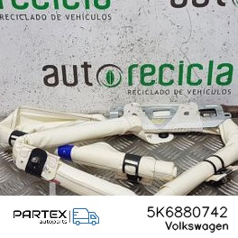 5K6880742 VAG Подушка безопасности (AIRBAG) шторка боковая правая купить в Ирпень