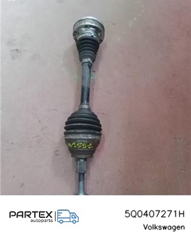 Полуось передняя левая 5Q0407271H VAG