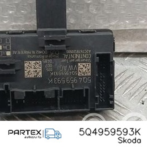 5Q4959593K VAG Блок комфорта передней двери купить в Полтава
