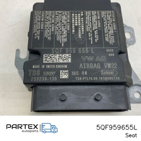 5QF959655L Модуль-процессор управления подушкой безопасности (ЭБУ AIRBAG) купить Харьков