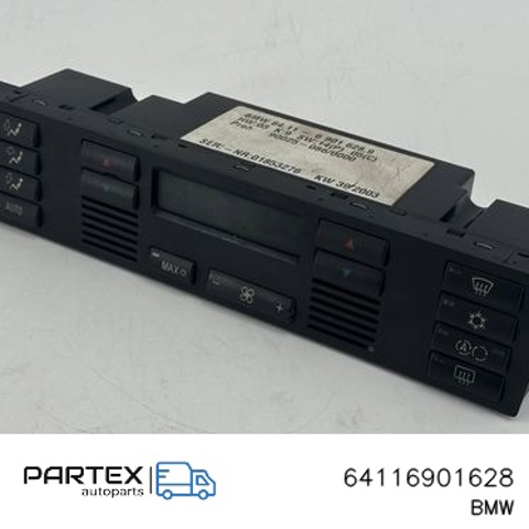 BMW 64116901628 Блок управления режимами отопления/кондиционирования в наличии Житомир