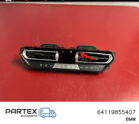 BMW 64119855407 Блок управления режимами отопления/кондиционирования в наличии Ирпень