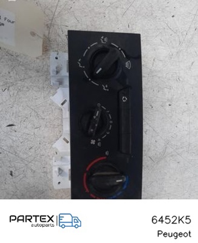 6452K5 PEUGEOT Блок управления кондиционером купить в Хмельницкий