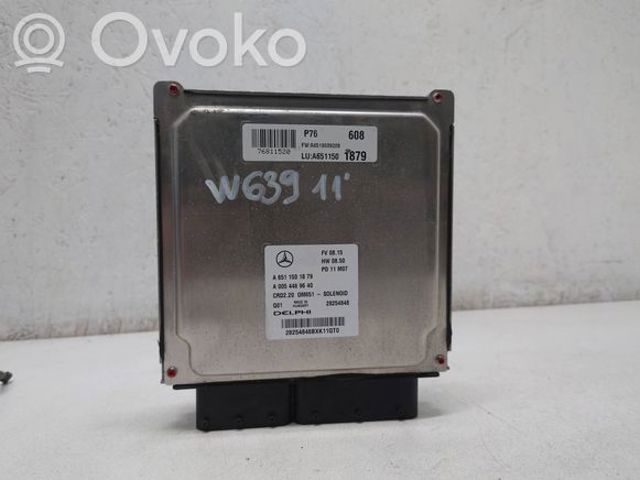 MERCEDES 6511501879 Блок управления двигателем в наличии Винница