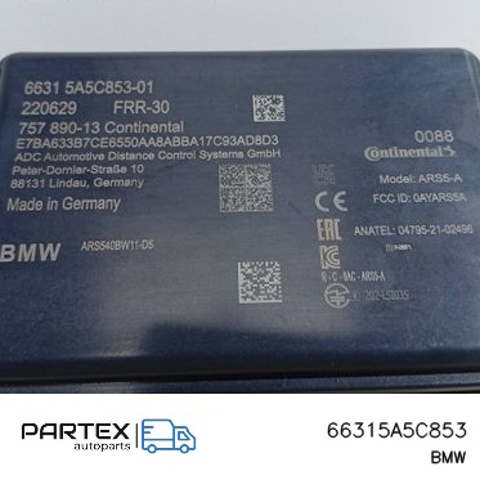 66315A5C853 BMW Радарный датчик дистанции купить в Тернополь