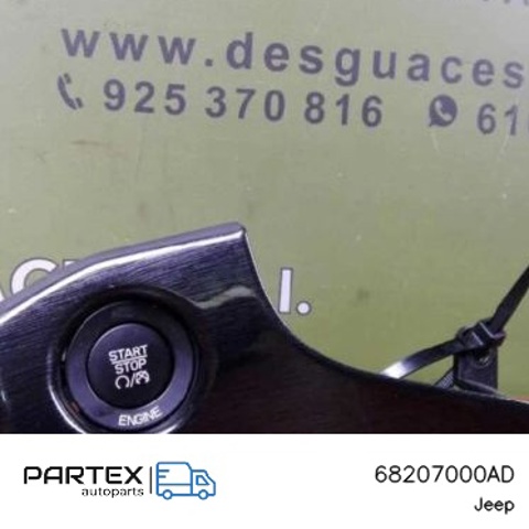 CHRYSLER 68207000AD Кнопка запуска двигателя в наличии Черновцы