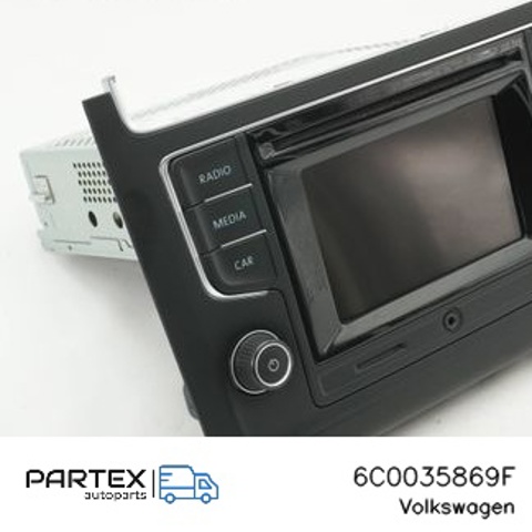 Дисплей бортового компьютера 6C0035869F VAG