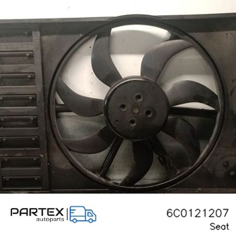 6C0121207 VAG Диффузор радиатора охлаждения купить в Львов