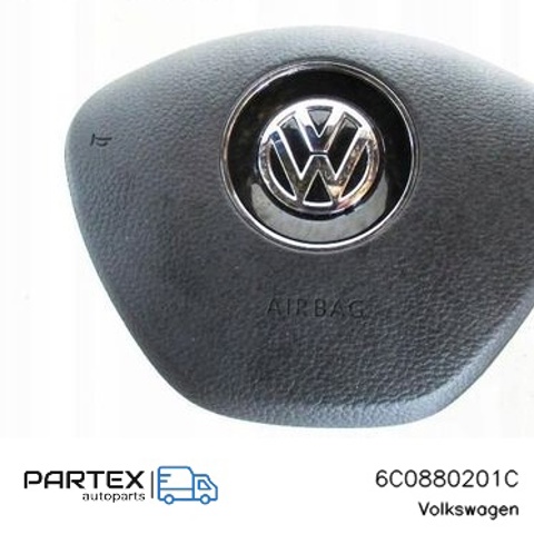 Подушка безопасности водителя 6C0880201C VAG
