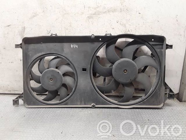 6C118C607BC FORD Диффузор вентилятора в сборе с мотором и крыльчаткой купить в Николаев