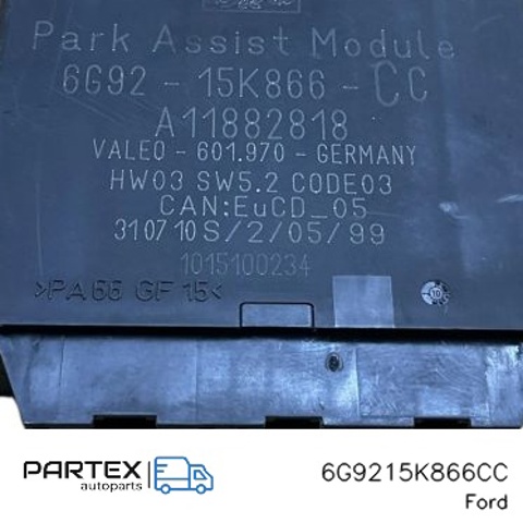 FORD 6G9215K866CC в наличии Украина