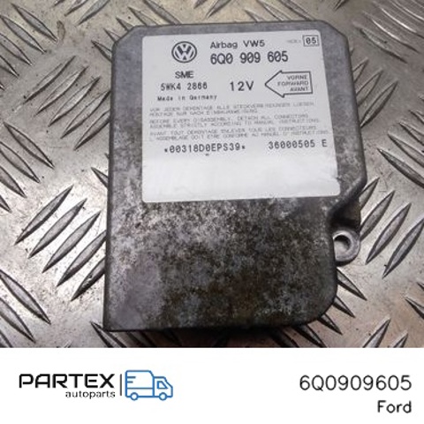 6Q0909605 Модуль-процессор управления подушкой безопасности (ЭБУ AIRBAG) купить Черкассы